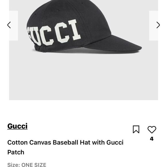 Brand new Gucci hat size xl comes with box and dustbag - Picture 2 of 8